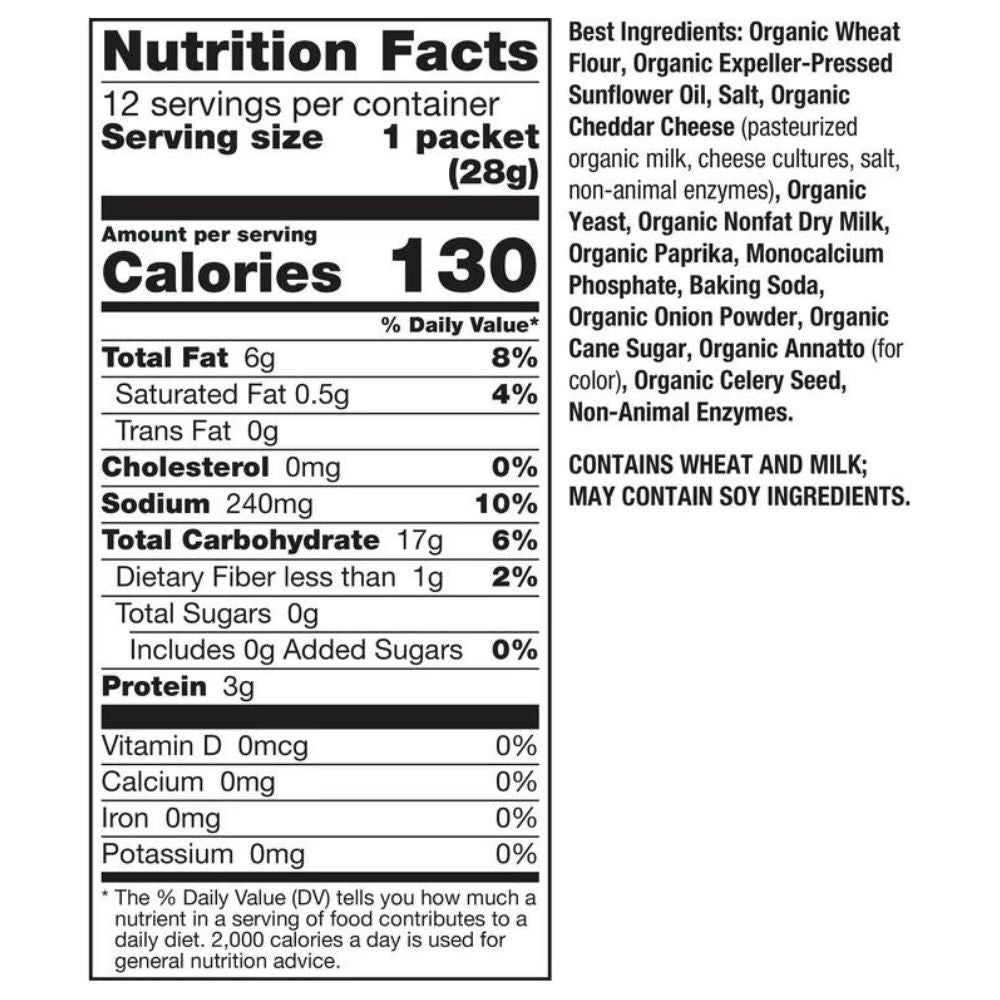 GALLETAS ANNIE'S CHEDDAR BUNNIES SNACK CRACKERS 12 OZ