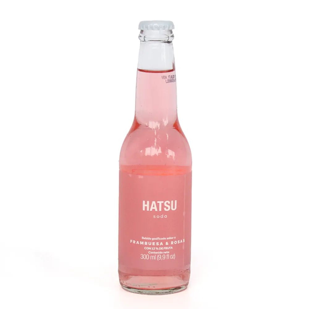 SODA FRAMBUESA Y ROSAS HATSU 300 ML
