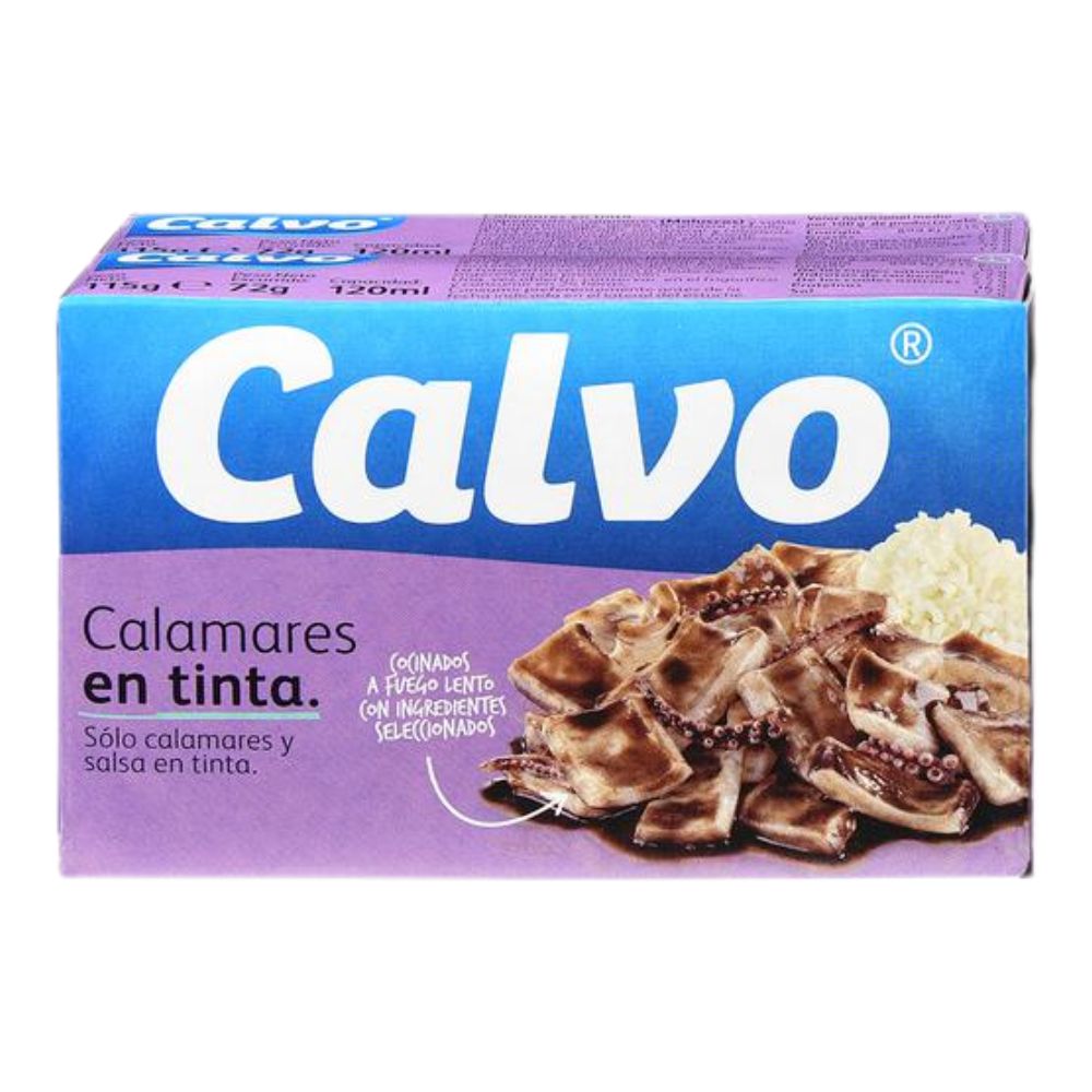 CALAMARES EN SU TINTA CALVO 115 GR