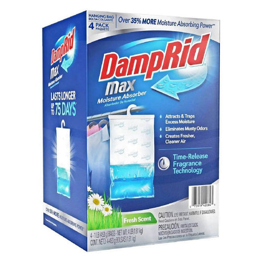 ABSORBENTE DE HUMEDAD FRESH SCENT DAMPRID 4 PACK