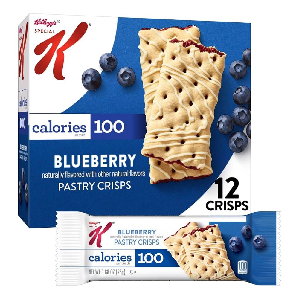BARRA PASTRY CRISPS BLUEBERRY KELLOGGS 12 UND