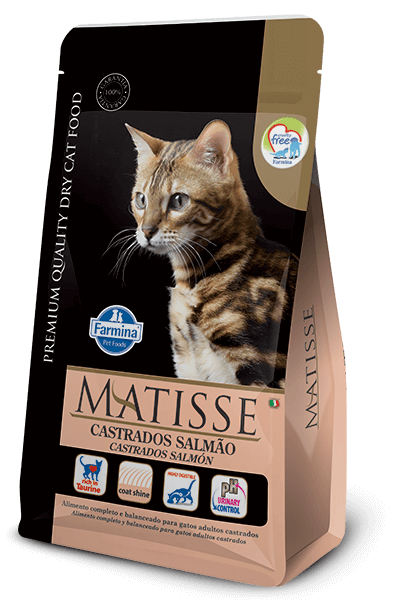 COMIDA SECA GATOS MATISSE ADULT CASTRADO SALMON 800 GR