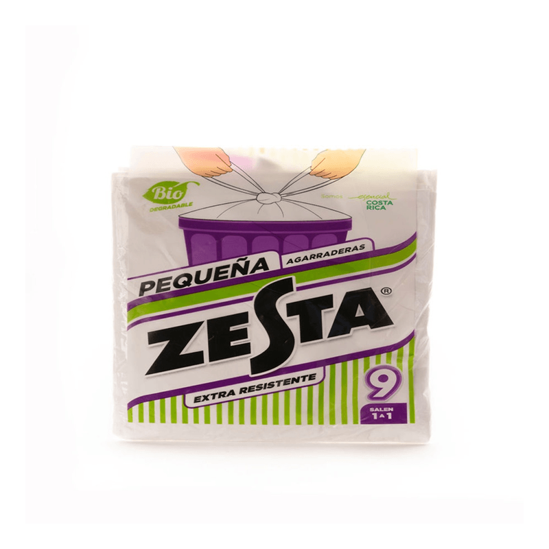 BOLSA DE BASURA ZESTA PEQUEÑA 17"X20"