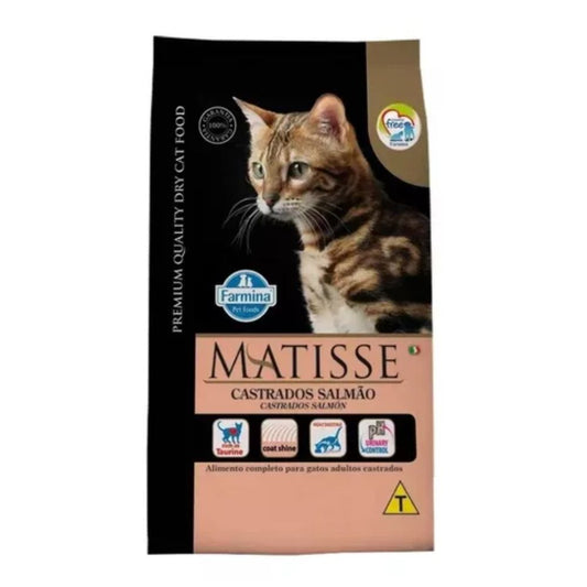 COMIDA PARA GATO ADULTO CASTRADO SALMÓN MATISSE 2 KG
