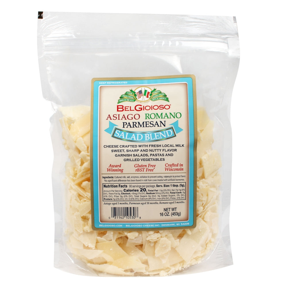 MEZCLA DE QUESOS PARA ENSALADA BELGIOIOSO 16 OZ