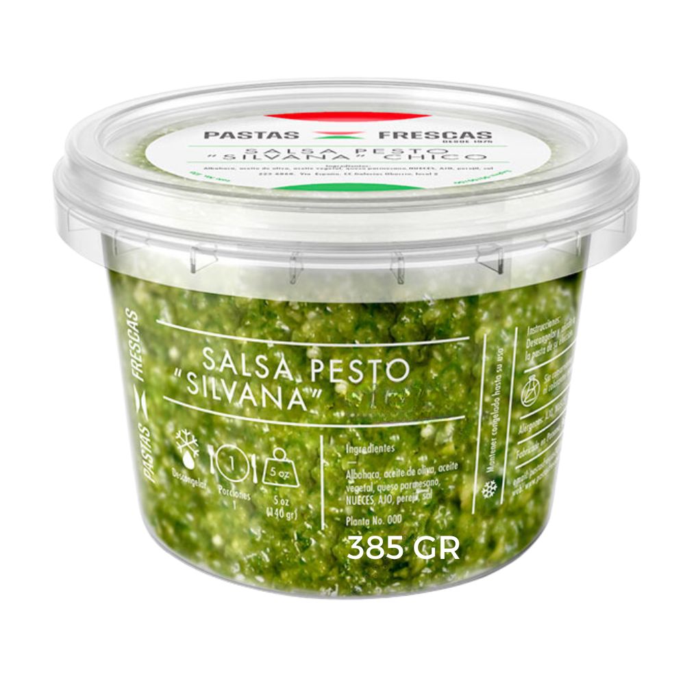 SALSA PESTO SILVANA PASTAS FRESCAS 385 GR