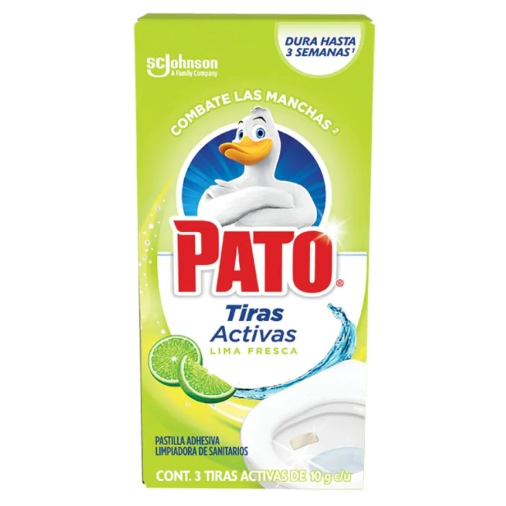 PASTILLA ADHESIVA PARA INODORO LIMA FRESCA PATO 3 UND
