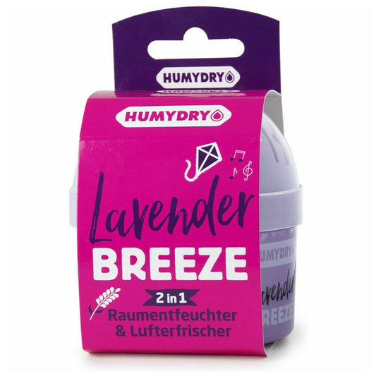 ABSORBENTE DE HUMEDAD Y AMBIENTADOR LAVANDA HUMYDRY 75 GR