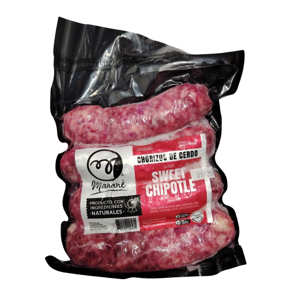 CHORIZO DE SWEET-CHIPOTLE MANANE 4 UND