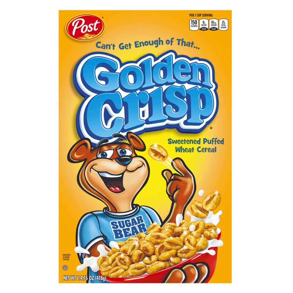 CEREAL GOLDEN CRISP SUPER POST 14.75 OZ