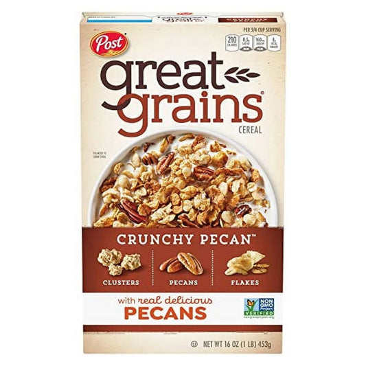 CEREAL SELECT GRAINS  CRUNCH PECAN POST 16 OZ