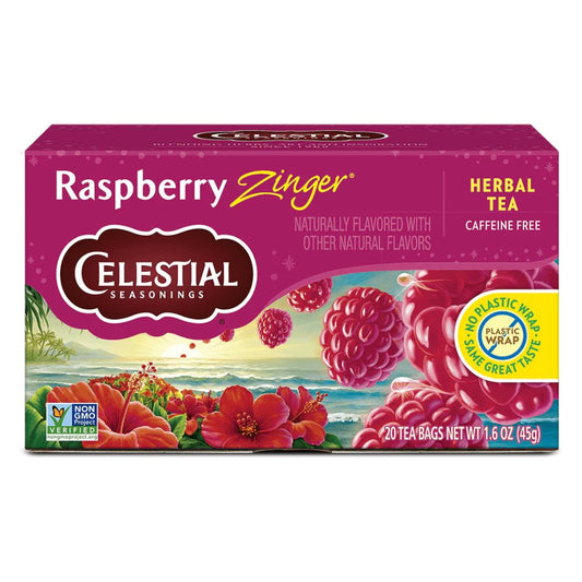 TE DE FRAMBUESA ZINGER CELESTIAL SEASONINGS 45 GR