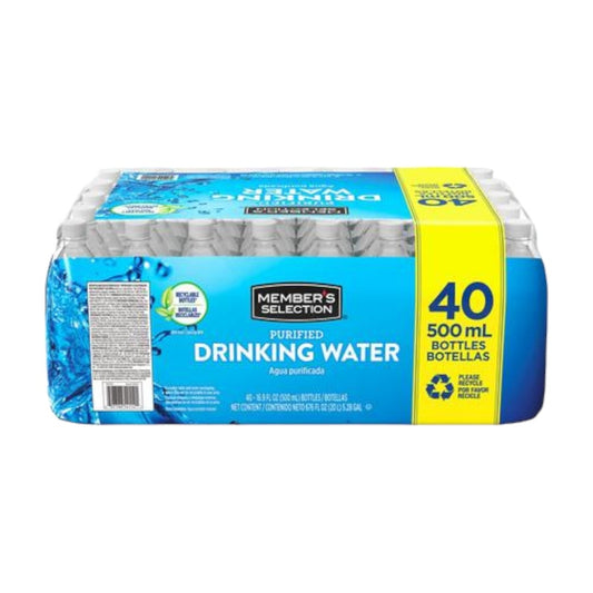 AGUA MEMBERS SELECTION 500 ML 40 PACK