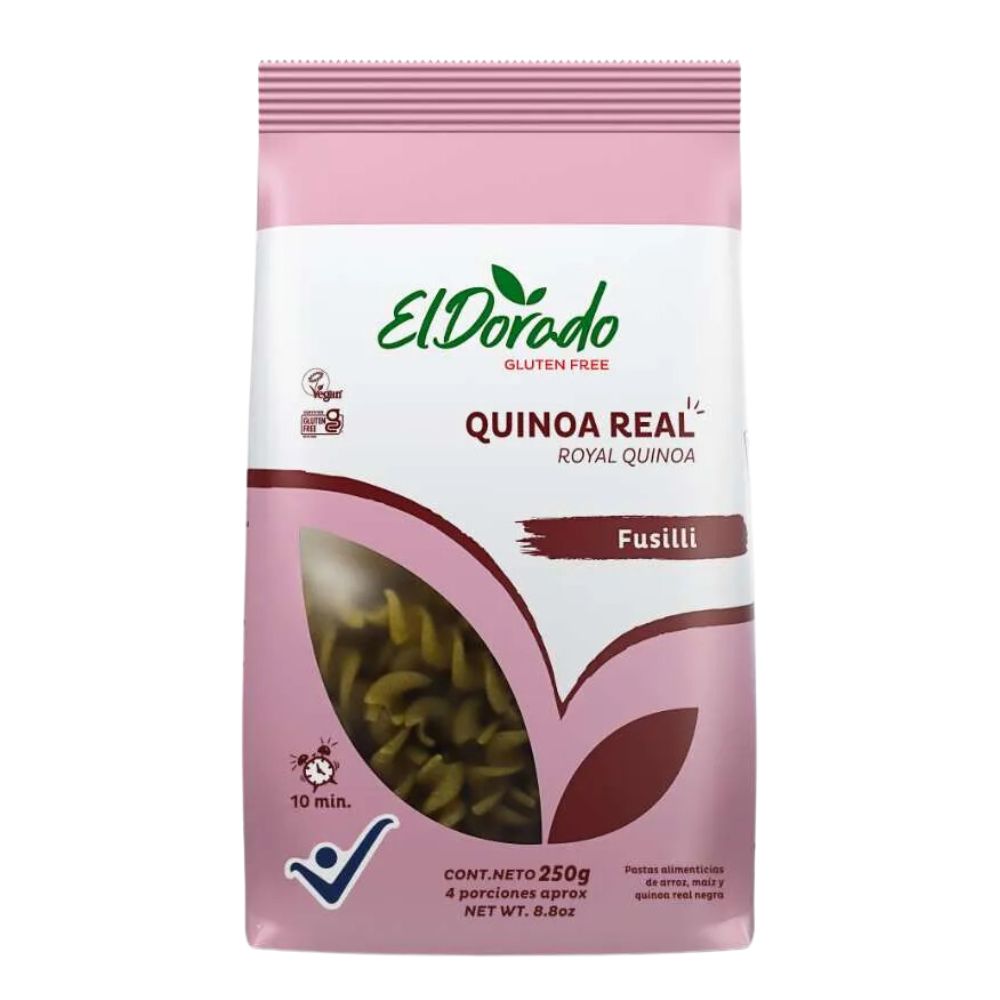 PASTA TORNILLOS DE QUINOA REAL EL DORADO 250 GR