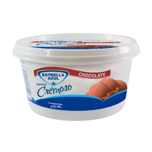 HELADO ESTRELLA AZUL CHOCOLATE 473 ML