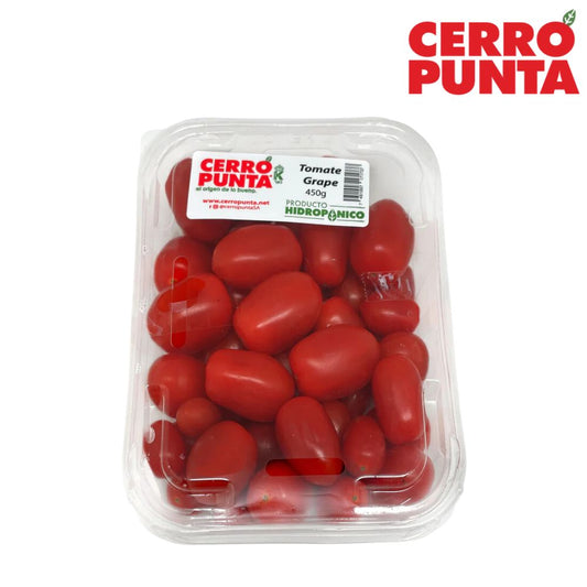 BANDEJA DE TOMATE GRAPE HIDROPONICO CERRO PUNTA 450 G