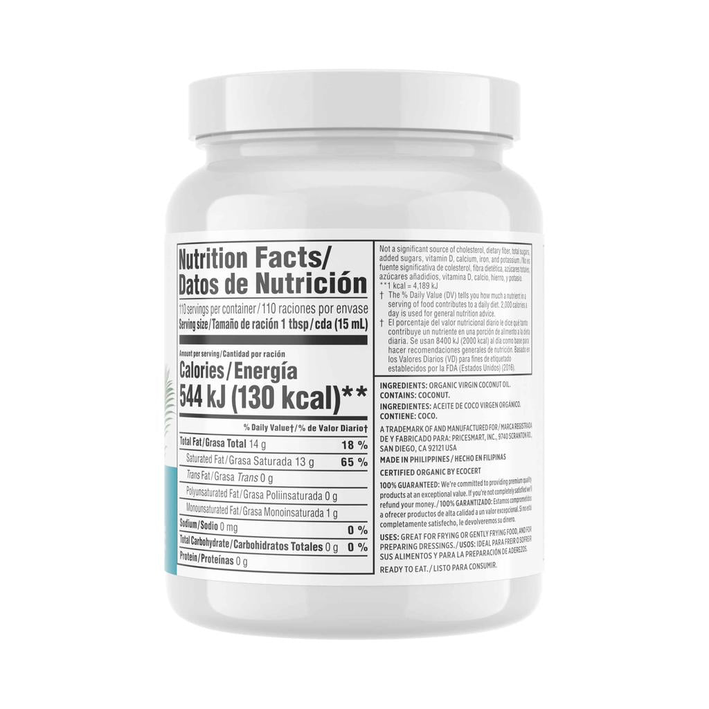 ACEITE DE COCO ORGANICO MEMBERS SELECTION 56 OZ
