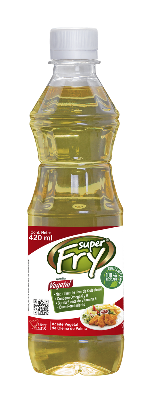 ACEITE VEGETAL SUPER FRY 420 ML