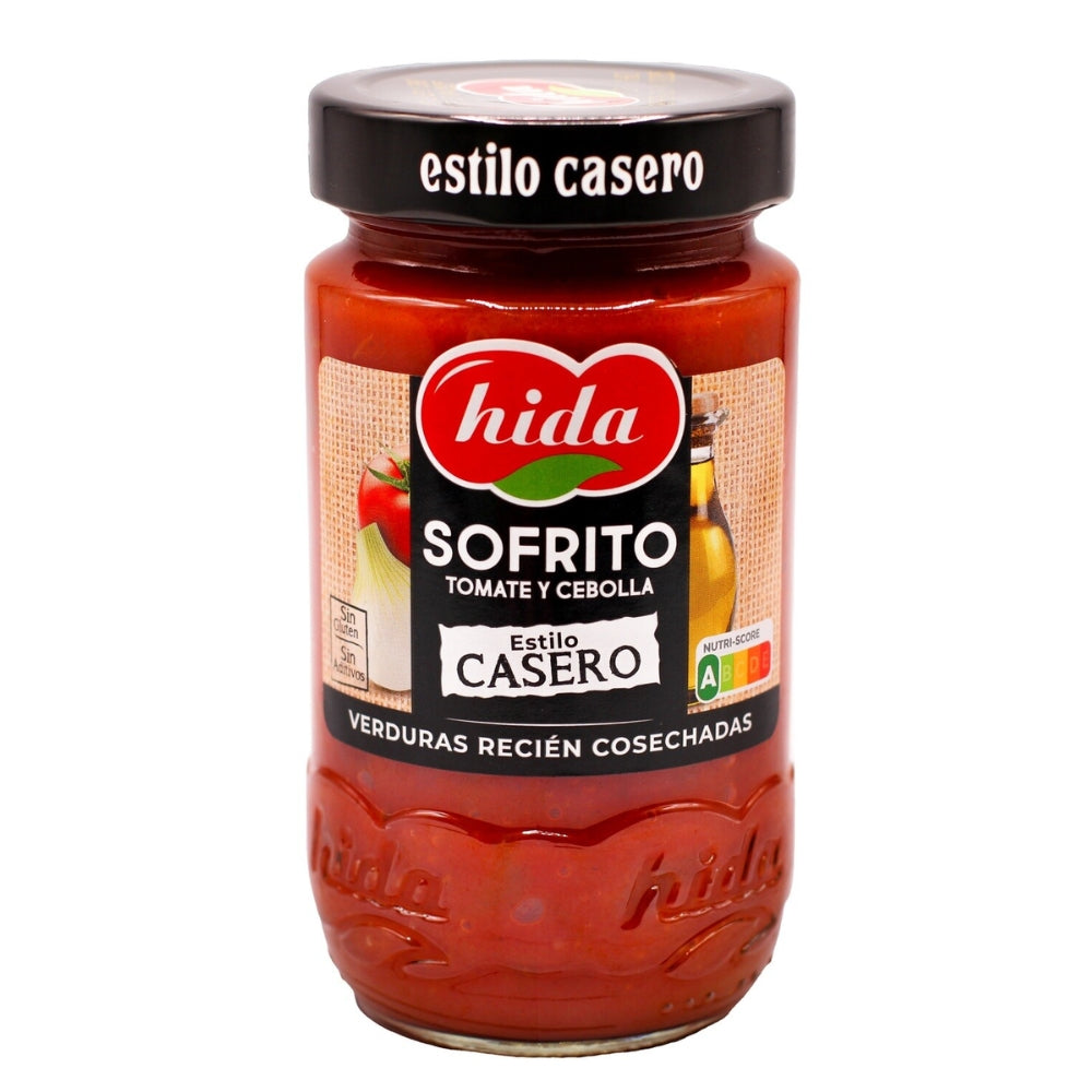 SOFRITO DE TOMATE Y CEBOLLA CACERO HIDA 350 GR
