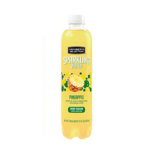AGUA CON GAS PIÑA MEMBERS SELECTION 17 OZ