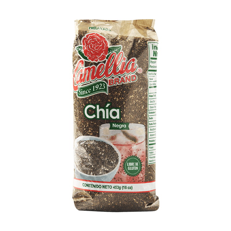 CHIA NEGRA CAMELLIA 453 GR