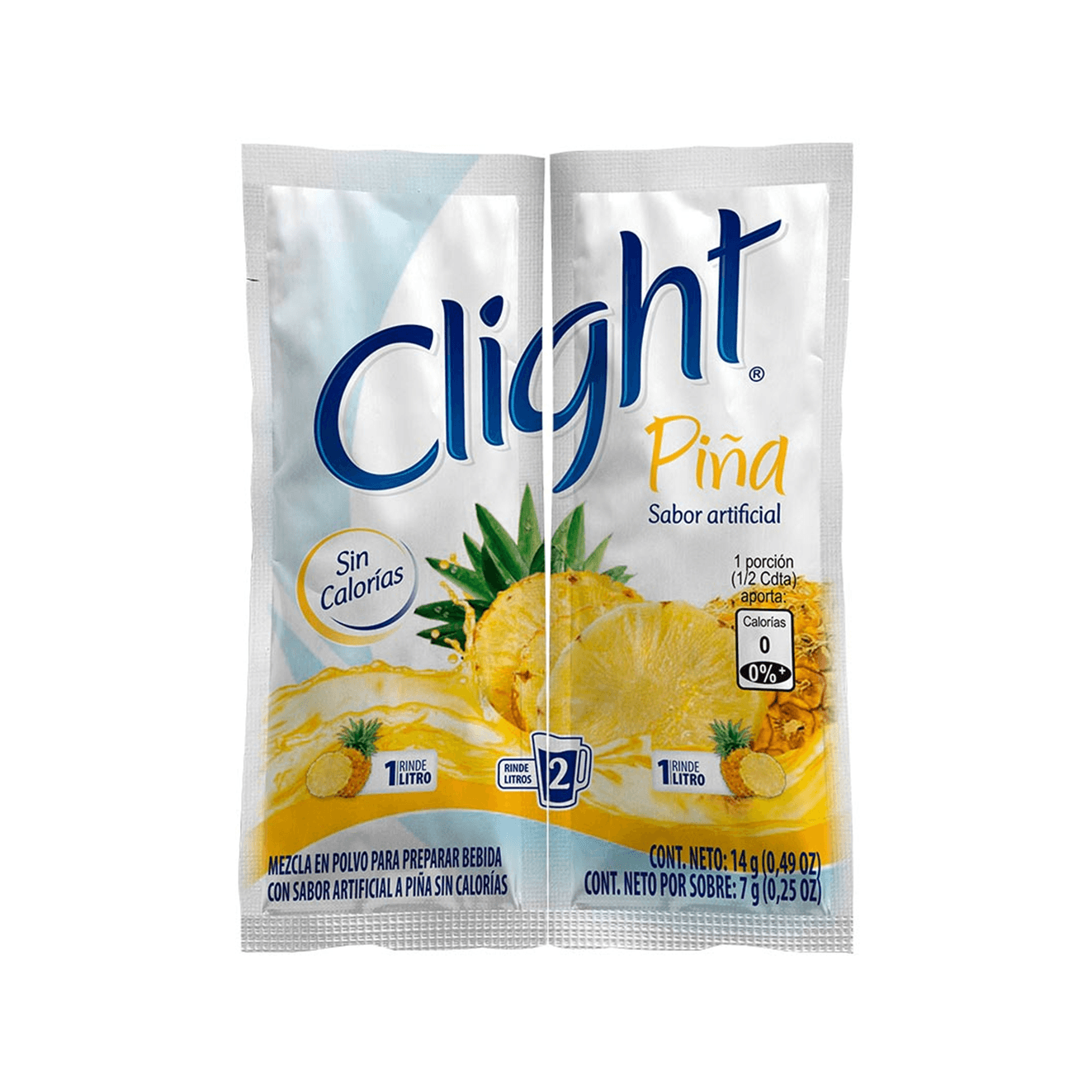 BEBIDA EN POLVO CLIGHT PIÑA