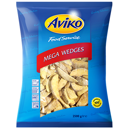 PAPAS FRITAS AVIKO MEGA WEDGES 5.5 LBS