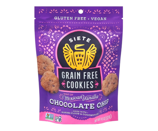 SIETE CHOCOLATE CHIP COOKIES WITH MEXICAN VAINILLA