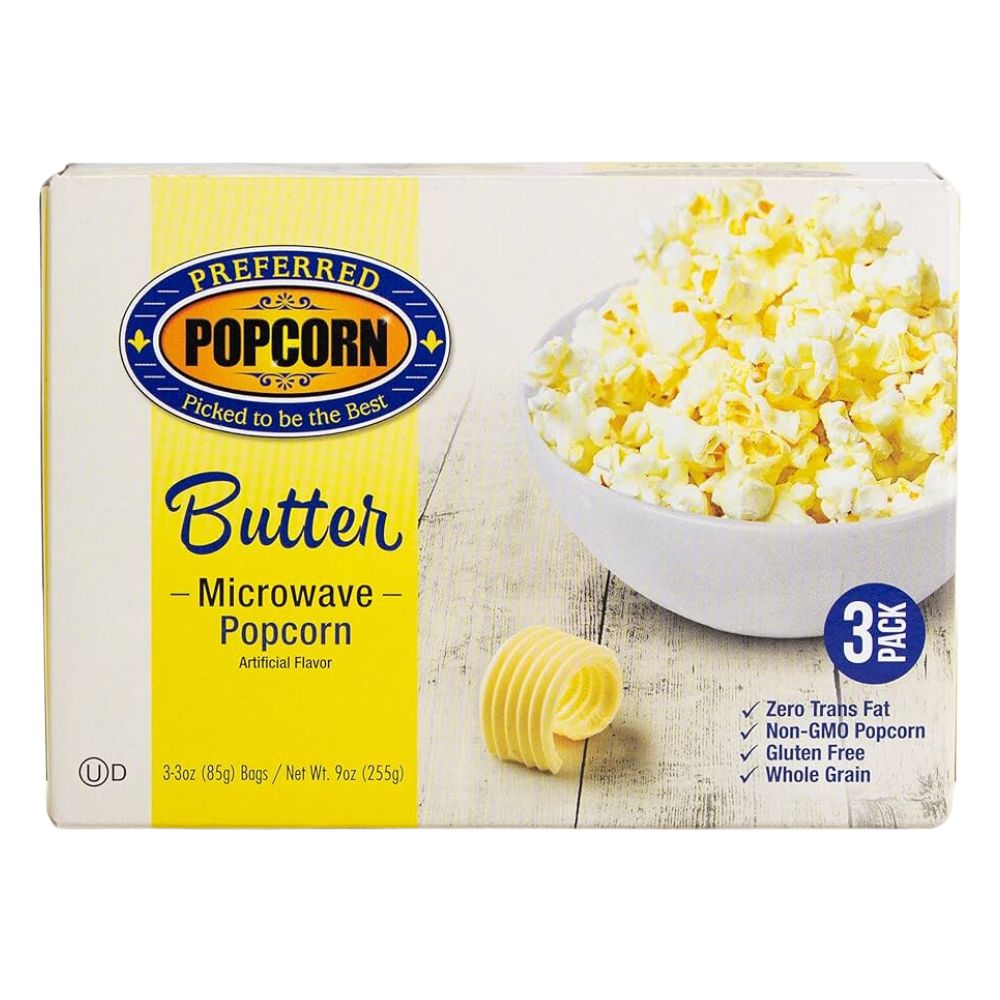 POPCORN MANTEQUILLA PREFERRED POPCORN 3 PACK