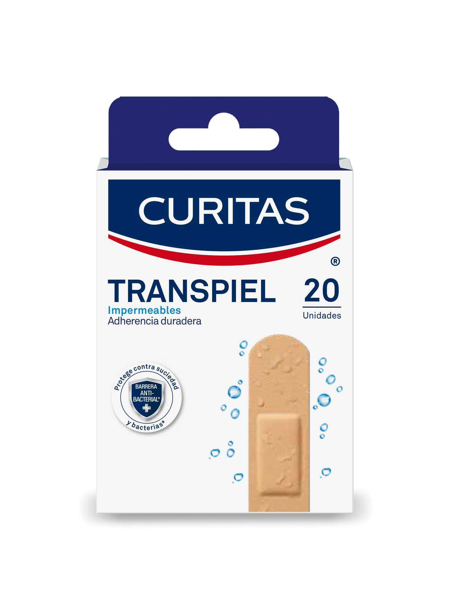CURITAS TRANSPIEL 19X72mm 20U INPERMEABLES