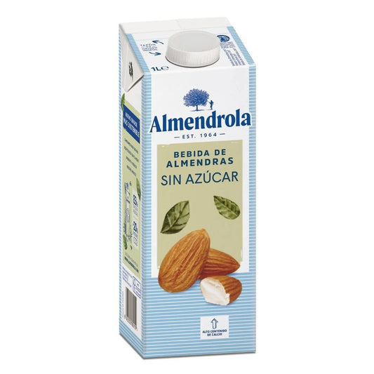 BEBIDA DE ALMENDRA SIN AZUCARES ALMENDROLA 1L