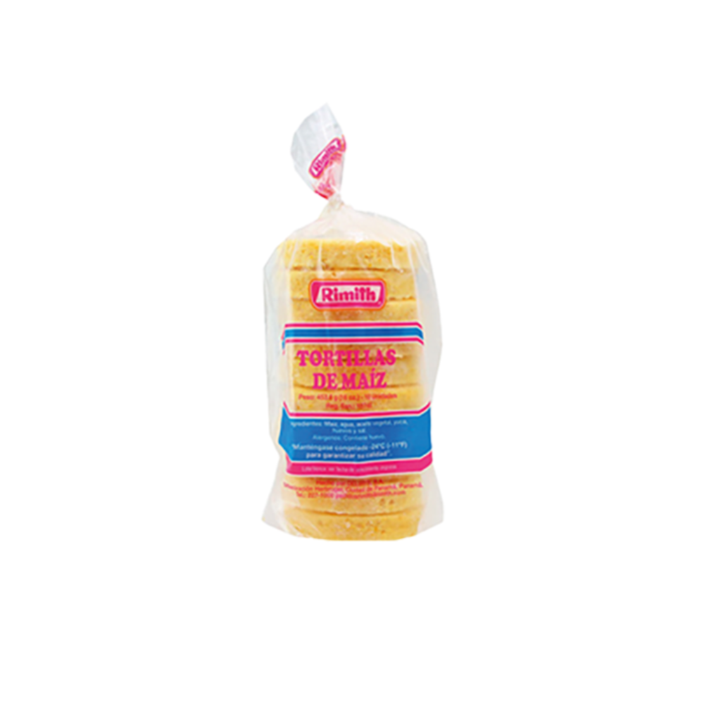 TORTILLAS DE MAIZ CHICAS CONGELADAS RIMITH