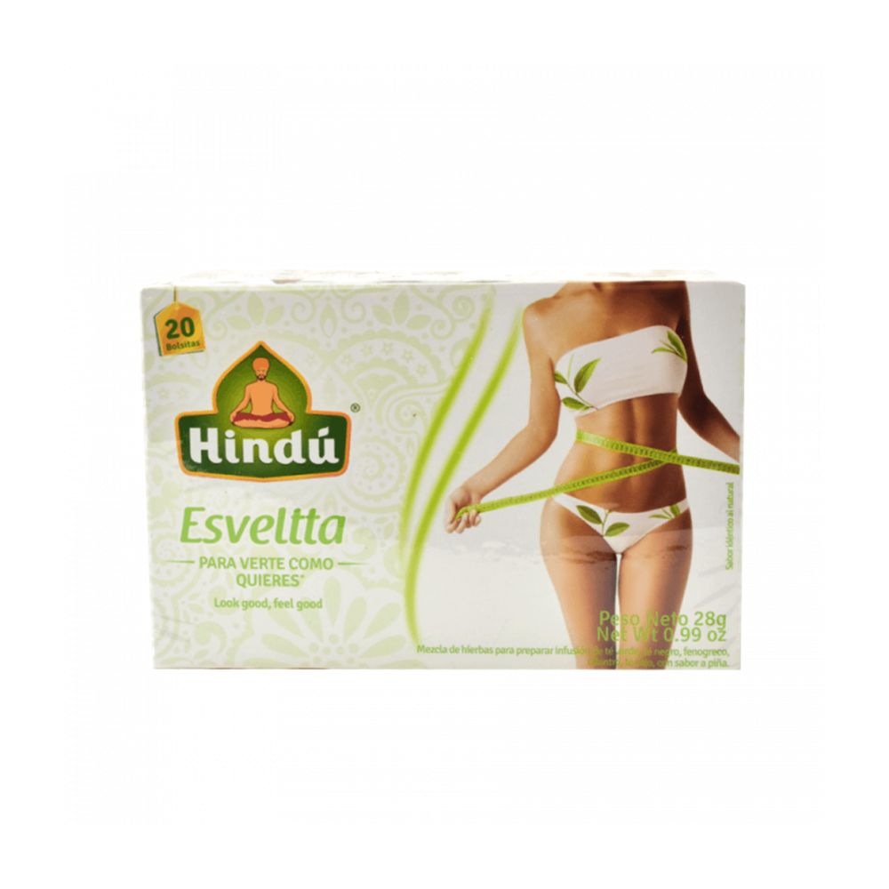 HINDU TE ESVELTA 1X20 SOBRES