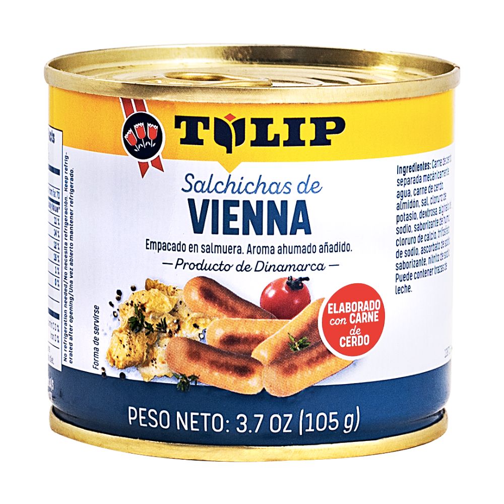 TULIP SALCHICHAS VIENNA CERDO 105G