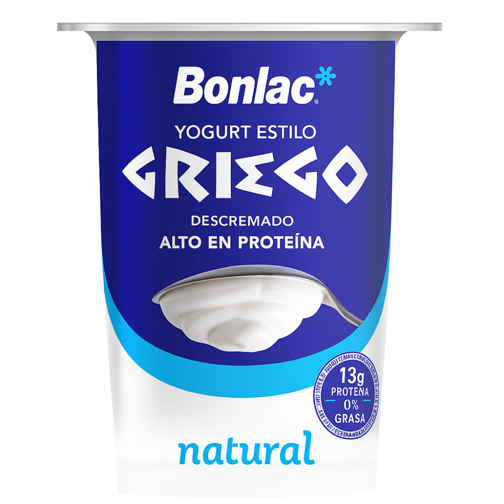 YOGURT GRIEGO NATURAL BONLAC  180 GRS