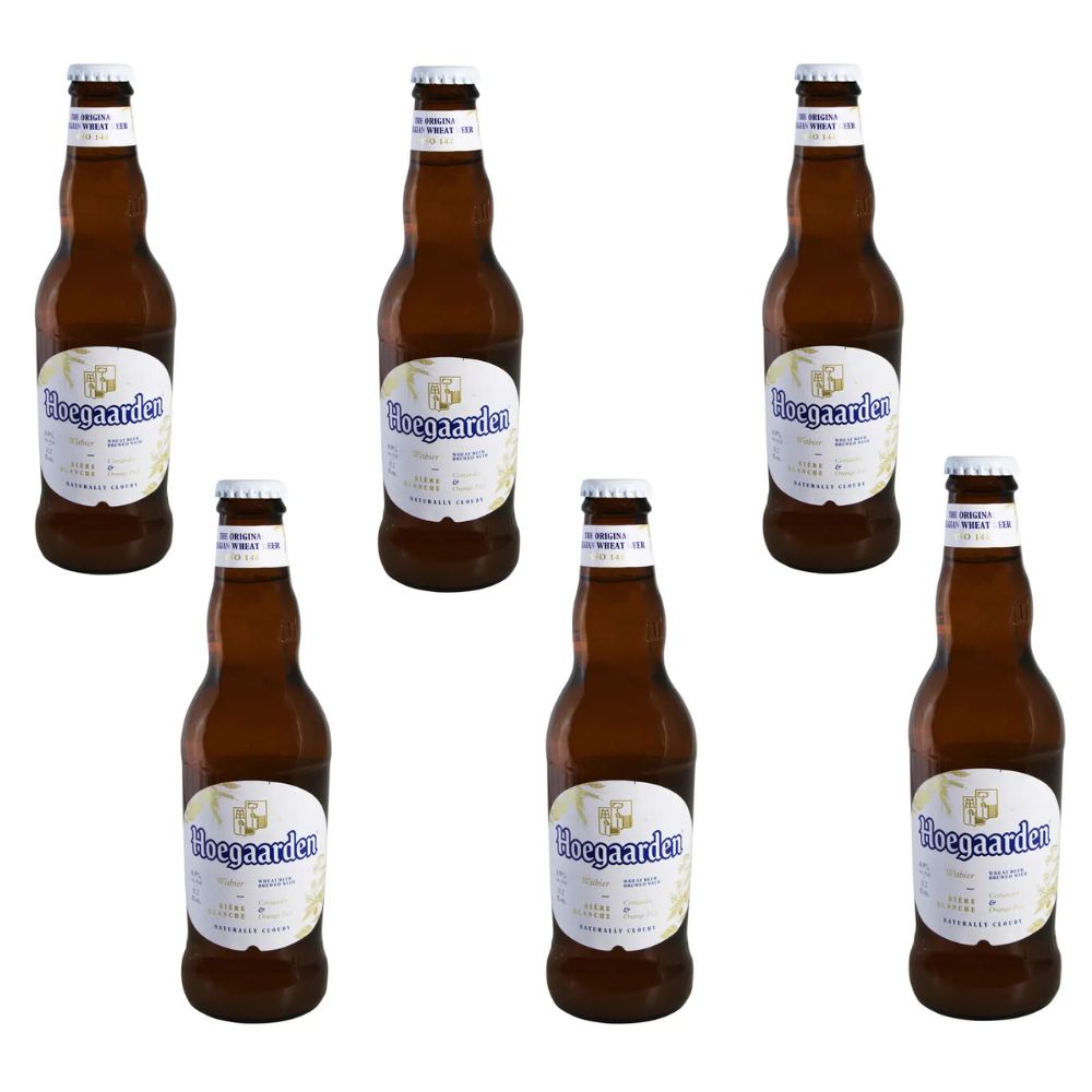 CERVEZA HOEGAARDEN BOTELLA PAGA 5 LLEVA 6
