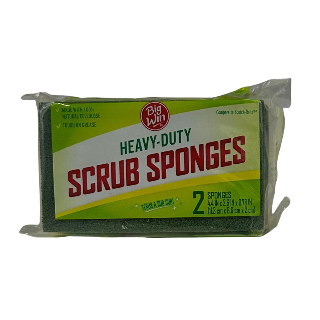 ESPONJA AMARILLA RESISTENTE BIG WIN 2 PACK