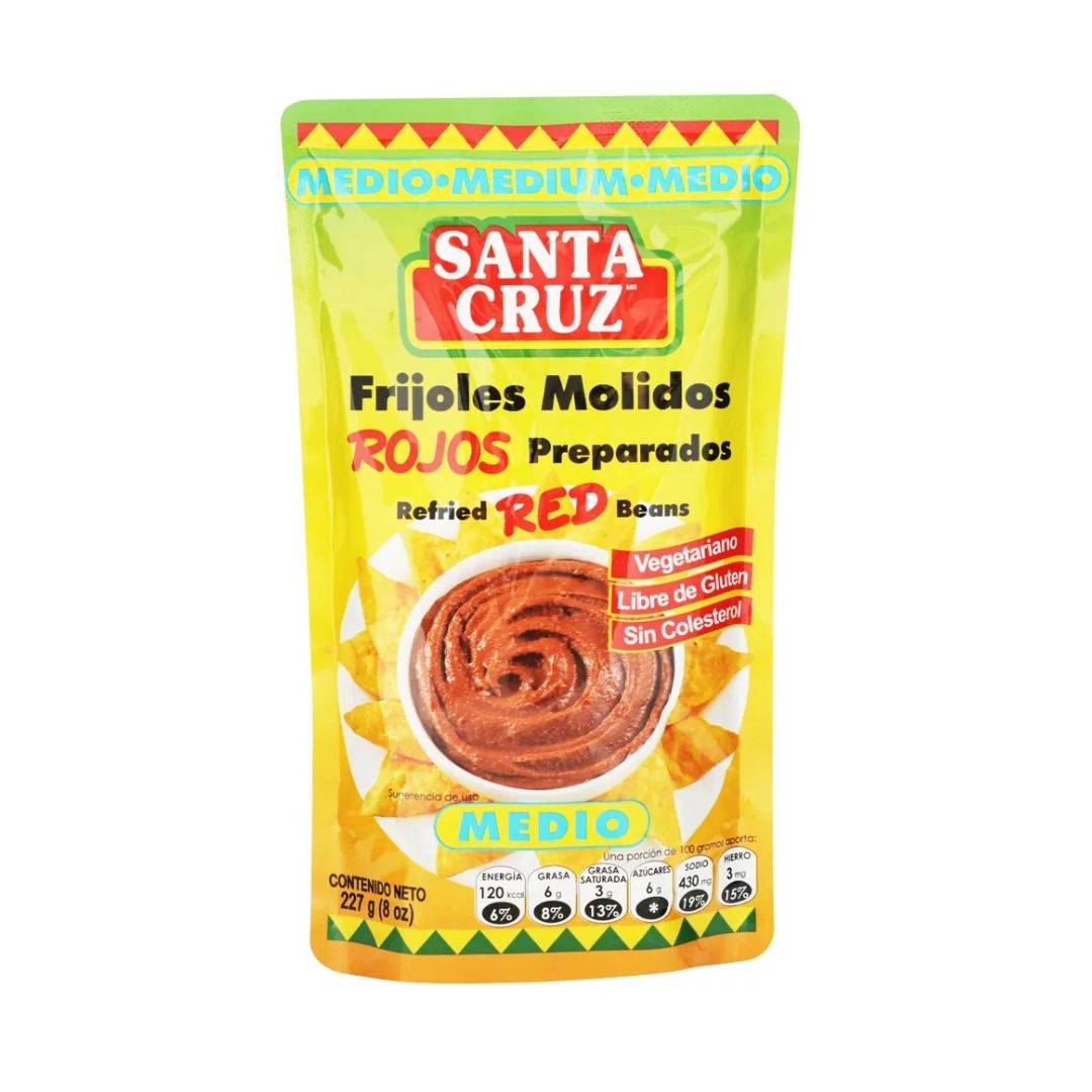 SANTA CRUZ FRIJOL MOLIDO ROJO MED. 227GR