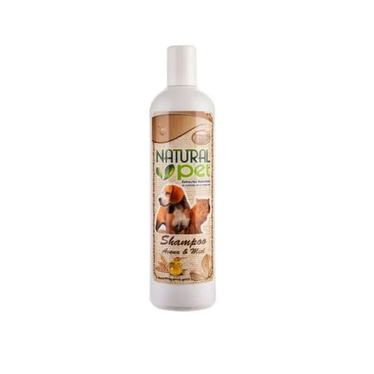 SHAMPOO AVENA Y MIEL PARA MASCOTAS 500ML