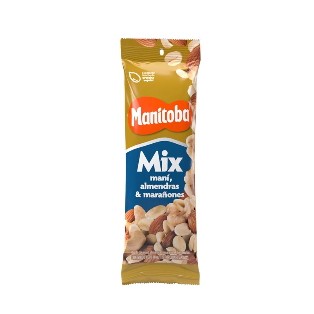MANITOBA MIX MANI ALMENDRAS/MARAÑON 40G