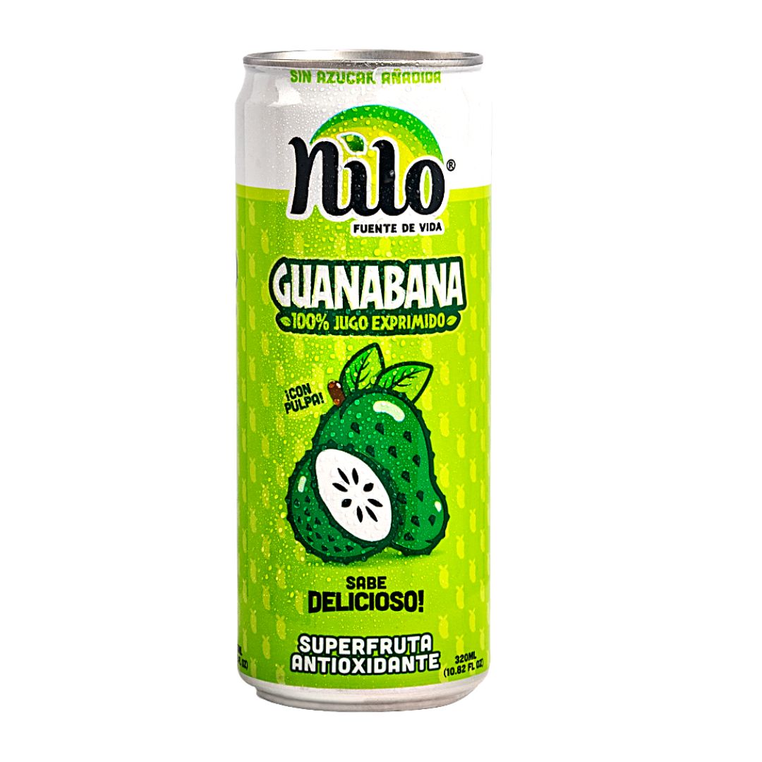 JUGO DE GUANABANA CON PULPA NILO 320 ML