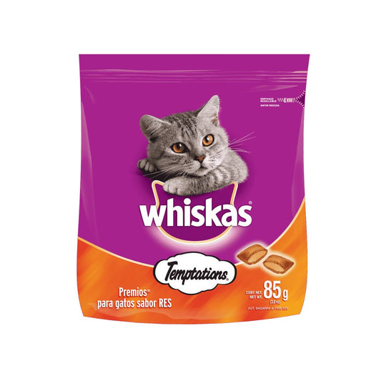 ALIMENTO PARA GATO WHISKAS SABOR A SALMON 85 GR