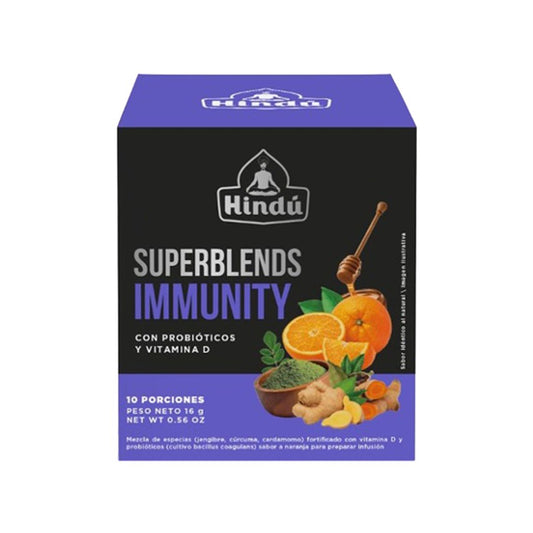 HINDU TE SUPERBLENDS INMUNIDAD 10 SOBRES
