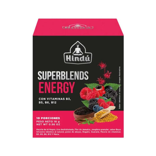 HINDU TE SUPERBLENDS ENERGY 10 SOBRES