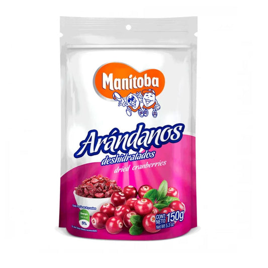 MANITOBA ARANDANOS DESHIDRATADOS 150G