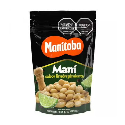MANITOBA MANI LIMON PIMIENTA 160G