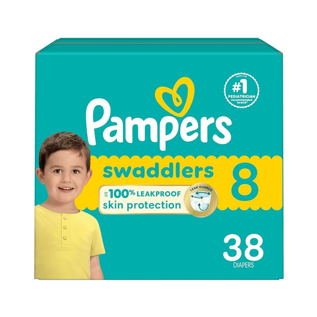 PAMPERS PANAL SWADDLERS CAJA T8 38 UND