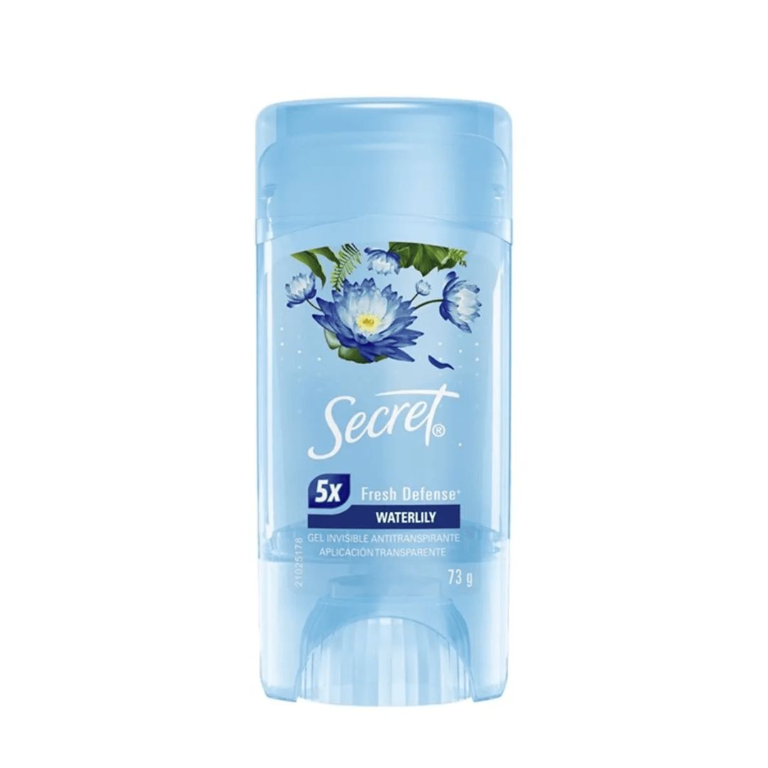 DESODORANTE SECRET GEL WATERLILY 73 GRS