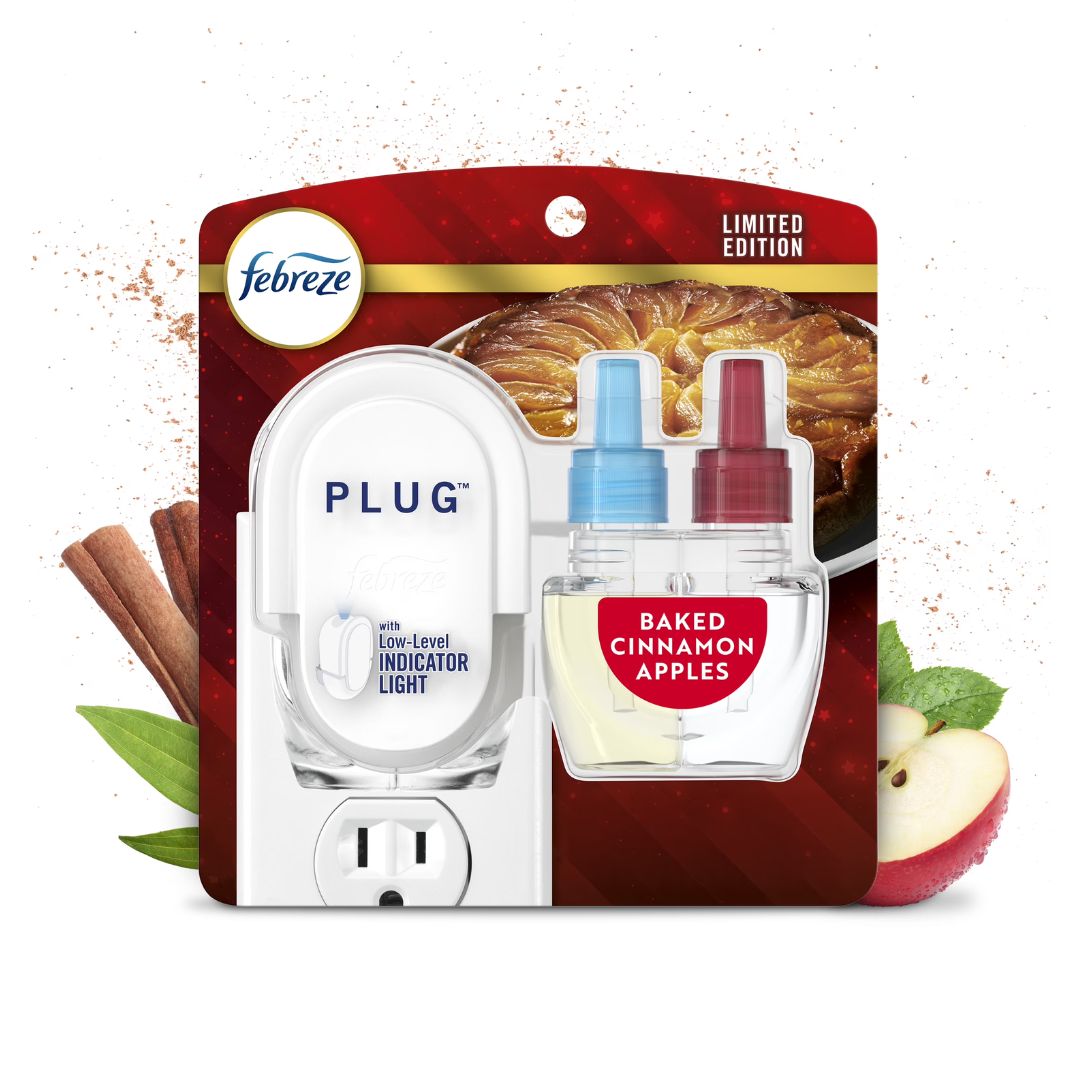 AMBIENTADOR FEBREZE PLUG BAK CINNAMON APPLE 0.87OZ