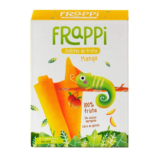 FRAPPI ROLLITOS DE FRUTA DE MANGO 192 GRS  12 UND